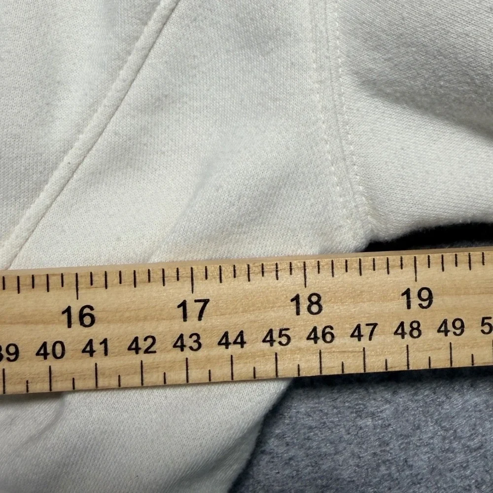 Womens Cropped Sweatshirt Off-White Magical Pink Size‎ M 1/0FF Hand Stitched - Picture 8 of 8